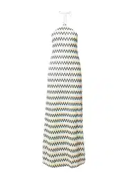 Šaty tělová / tmavě modrá / mátová / offwhite