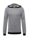 JACK & JONES Pullover ''''Billy'''' navy / taubenblau / grau