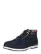 TOMMY HILFIGER Schnürboots nachtblau / rot