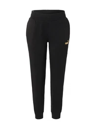 Sportovní kalhoty 'Essentials+' zlatá / černá