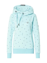 Mikina 'SarahAK' námořnická modř / aqua modrá / chladná modrá