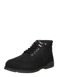 Schnürboots rot / schwarz / weiß