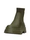 Pull&Bear Chelsea boty khaki Pull&Bear Chelsea boty khaki