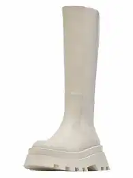 Kozačky krémová