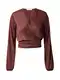ABOUT YOU Bluza 'Stella'  kestenjasto smeđa