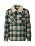DAN FOX APPAREL Jacke 'Brian' beige/braun/grün