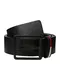 Tommy Jeans Grtel rot / schwarz / wei