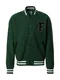 DAN FOX APPAREL Jacke ''''Gerrit'''' dunkelgrün / schwarz / weiß
