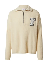 Pullover 'Adriano' schwarz / wei / offwhite