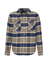Hemd 'BOWERY' marine / honig
