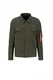 ALPHA INDUSTRIES Übergangsjacke khaki / rot / weiß
