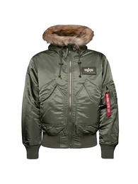 Jacke braun / grn / rot / wei