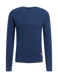 Pullover 'Codford' petrol / wei