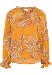 Bluza svijetložuta / narančasta / roza / prljavo roza