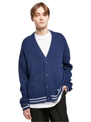 Urban Classics Strickjacke navy/weiß