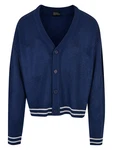 Urban Classics Strickjacke navy/weiß