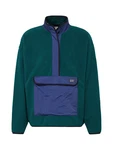 LEVI'S Pullover Polar Fleece Mock Neck Sweatshirt dunkelblau/dunkelgrn/schwarz
