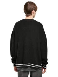 Urban Classics Strickjacke schwarz/weiß