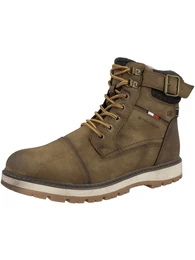 Schnürboots braun / dunkelbraun