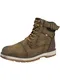 TOM TAILOR Schnürboots braun / dunkelbraun