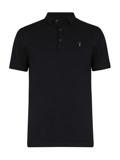 AllSaints Shirt 'REFORM' (GOTS) mokka/schwarz