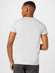 ALPHA INDUSTRIES T-Shirt grau/hellgrau