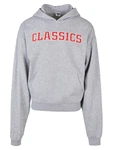 Urban Classics Sweatshirt graumeliert/rot/weiß