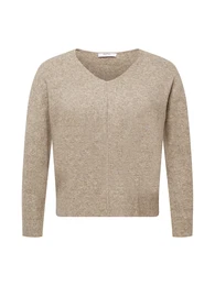 Svetr 'Asta' hnědý melír