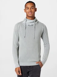 Key Largo Stehkragenpullover MST LECH pastellgrn