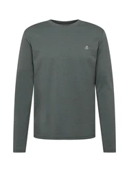 Marc O'Polo Shirt (GOTS) dunkelgrn/wei