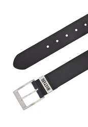 MUSTANG Gürtel schwarz/silber