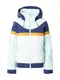 ROXY Funkn bunda ''''PEAK CHIC INSULATED''''  aqua modr / encinov modr / jasn oranov / bl