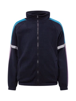 Denim Project Fleecejacke Luke marineblau / himmelblau / grau / lila Denim Project Fleecejacke Luke marineblau / himmelblau / grau / lila