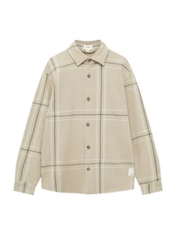 Hemd dunkelbeige