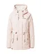 Ragwear Přechodná bunda 'Monadis'  hnědá / pastelově růžová
