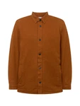 TOM TAILOR Jacke Langarmhemd rostbraun