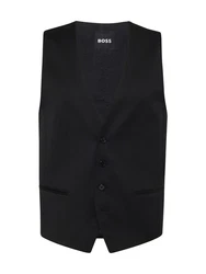 BOSS Anzugweste Huge (1-tlg) schwarz
