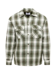 Jacke 'Milo' khaki / wei