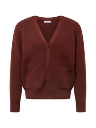 Strickjacke 'Andre' schoko