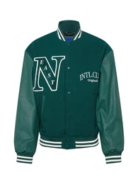 Jacke grn / wei