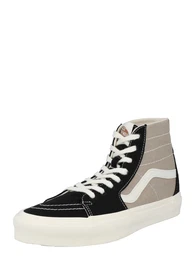 Sneaker greige / schwarz / weiß