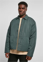 URBAN CLASSICS Herren Utility Jacket dunkelgrn