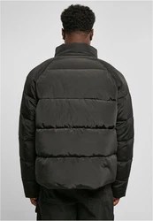 Urban Classics Jacke Raglan Puffer Jacket (1-St) schwarz