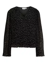 Bluza 'Vita' crna / bijela