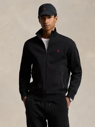 Polo Ralph Lauren Sweatjacke 'TRACKM9' schwarz