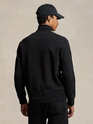 Polo Ralph Lauren Sweatjacke 'TRACKM9' schwarz
