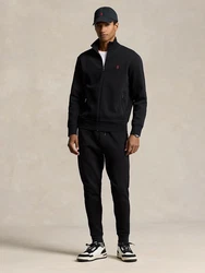 Polo Ralph Lauren Sweatjacke 'TRACKM9' schwarz