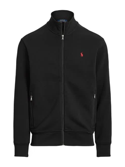 Polo Ralph Lauren Sweatjacke 'TRACKM9' schwarz