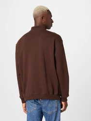 WEEKDAY Sweatshirt 'Pedro' dunkelbraun