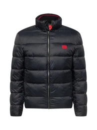 Jacke 'Balto' rot / schwarz